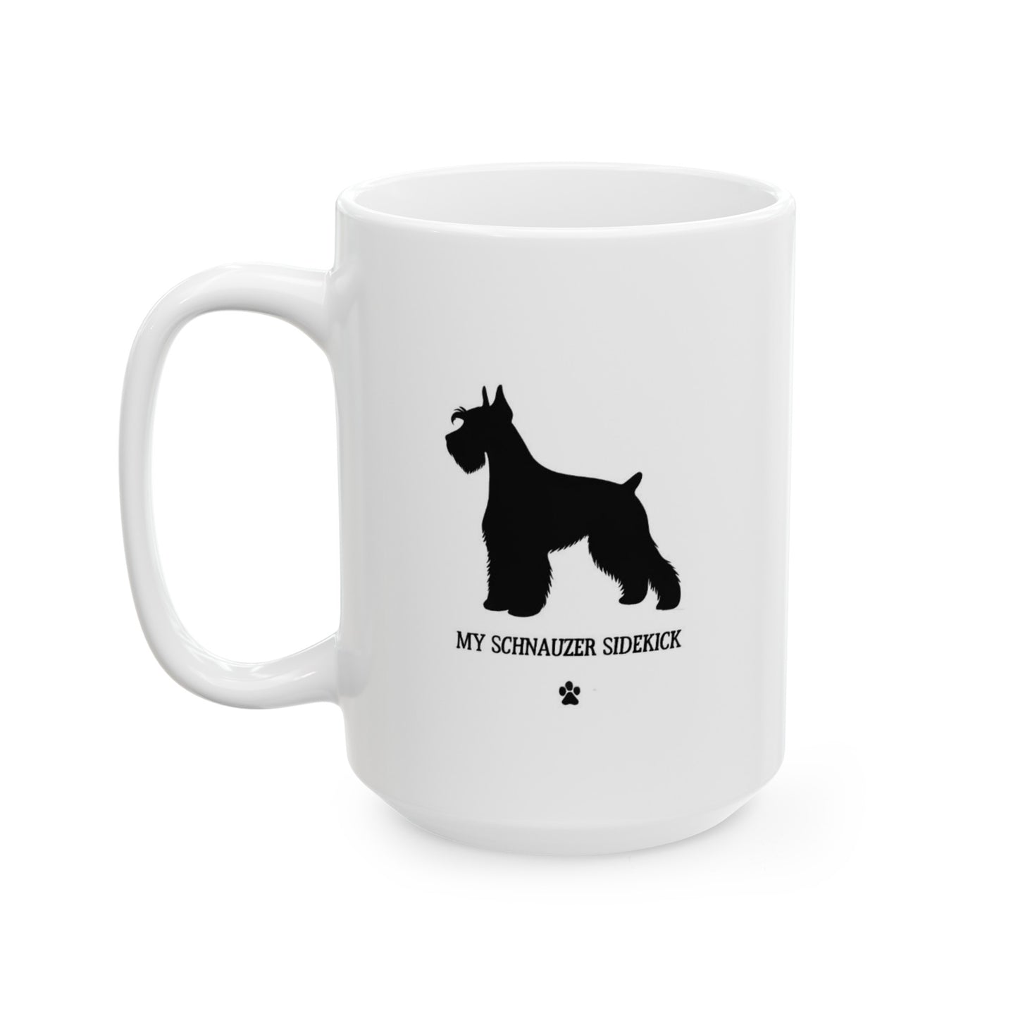 Schnauzer Sidekick mug (11oz, 15oz)