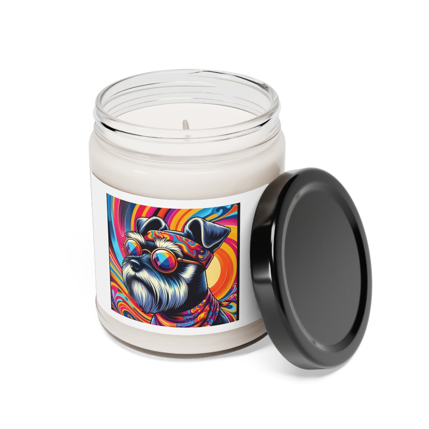 Groovy Schnauzer Scented Soy Candle, 9oz