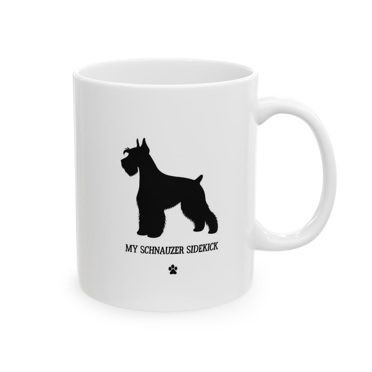 Schnauzer Sidekick mug (11oz, 15oz)