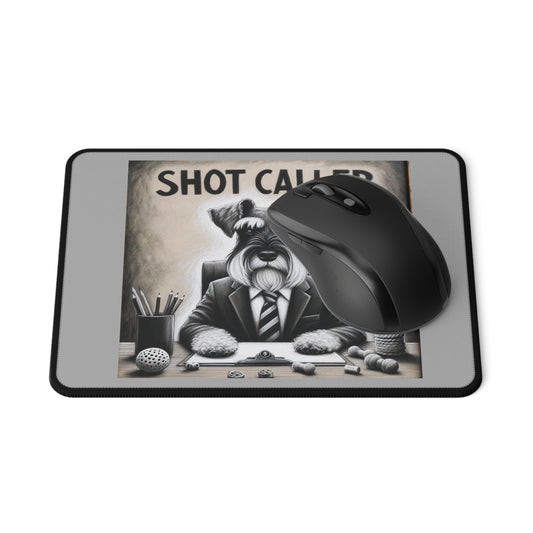 Schnauzer Boss Non-Slip Gaming Mouse Pad