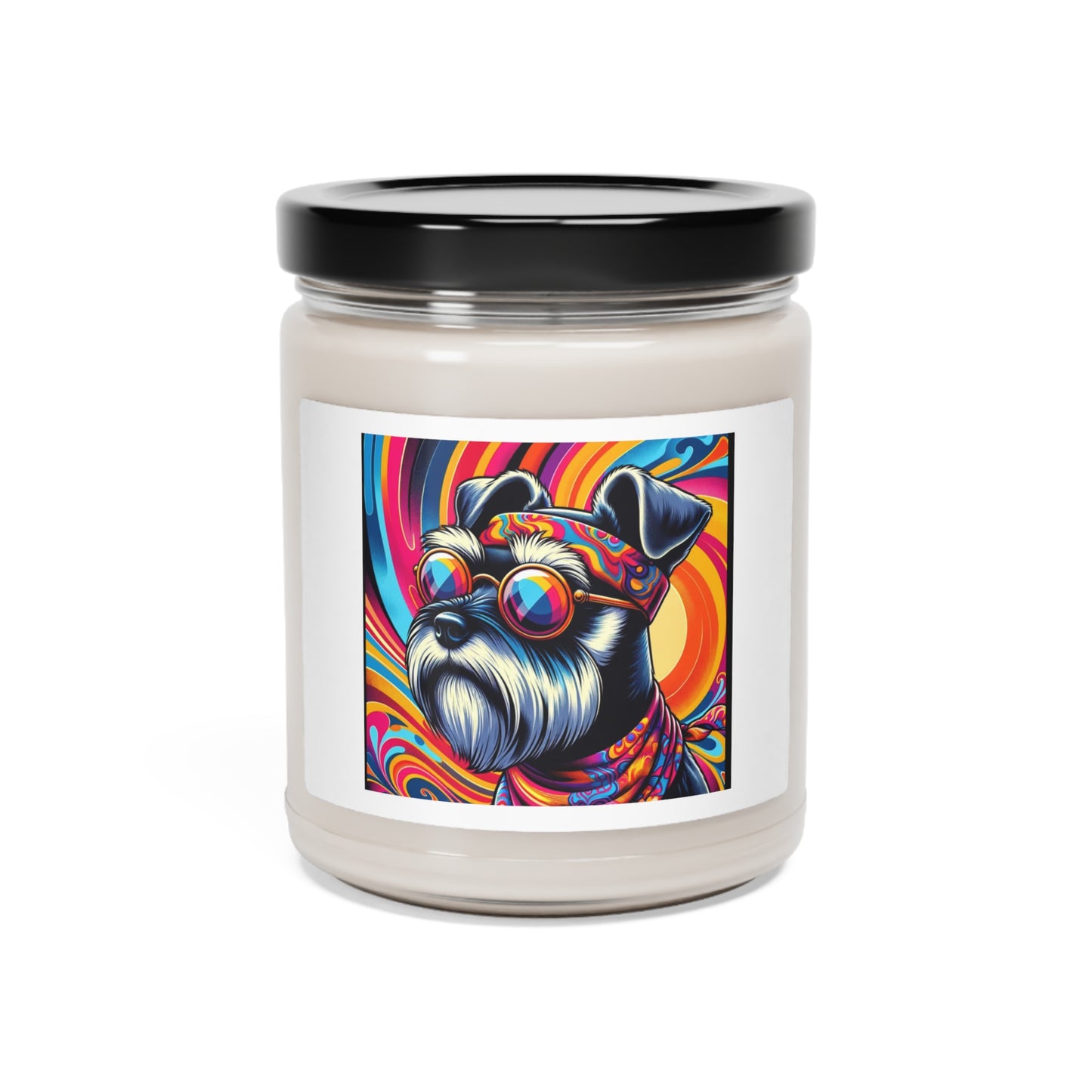 Groovy Schnauzer Scented Soy Candle, 9oz