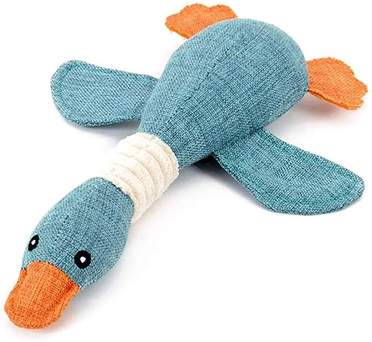 Large Dogs Reducing Boredom Goose$Goose Stuffed Dog Toys, Tug of War Plush Dog Toy for Large Breed, Cute Squeaky Dog Toys with Crinkle Paper, Dog Chew Toys for Puppy, Small, Middle, Big Dogs